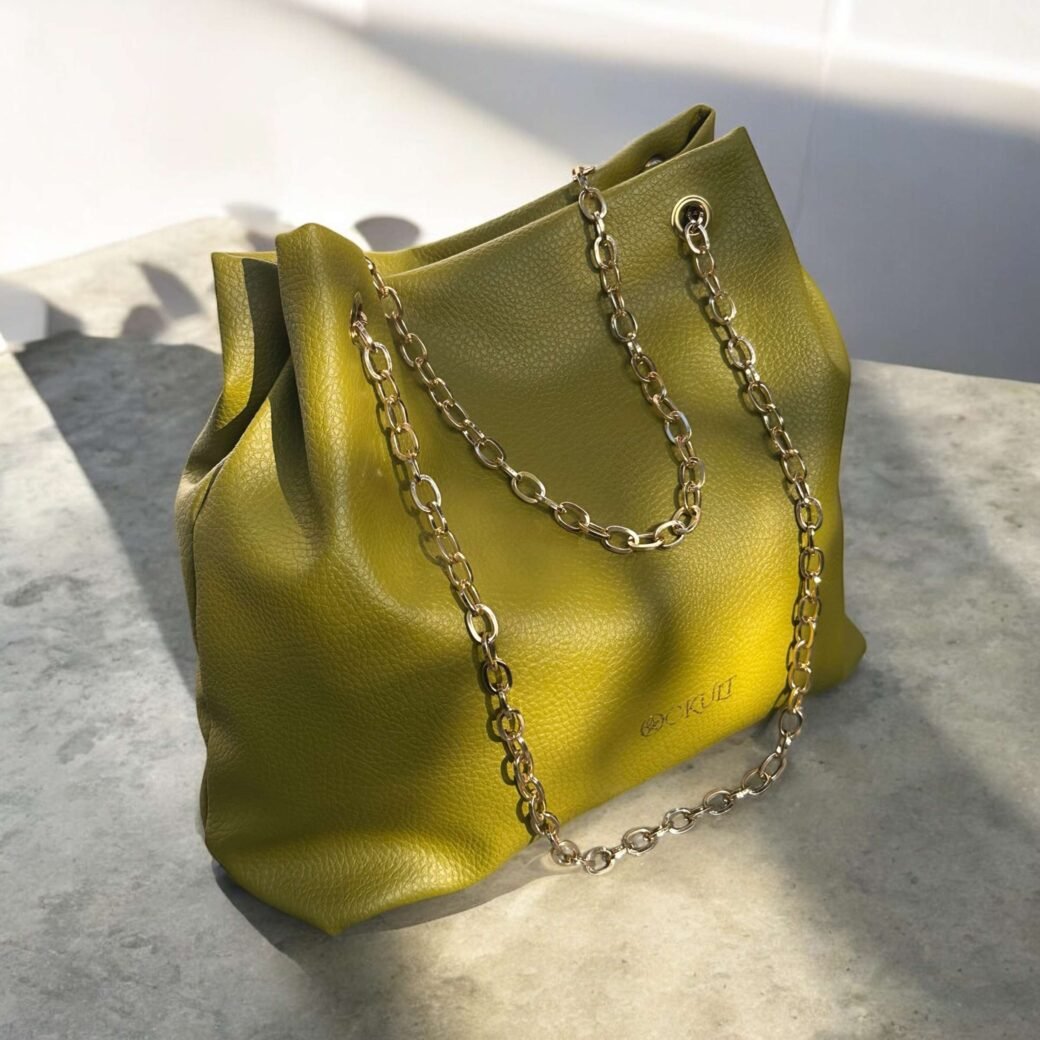 Candy Olive Green Color  Bag - Image 3
